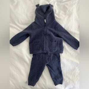 Baby GAP sweater zipped sweat suit 3-6 M blue